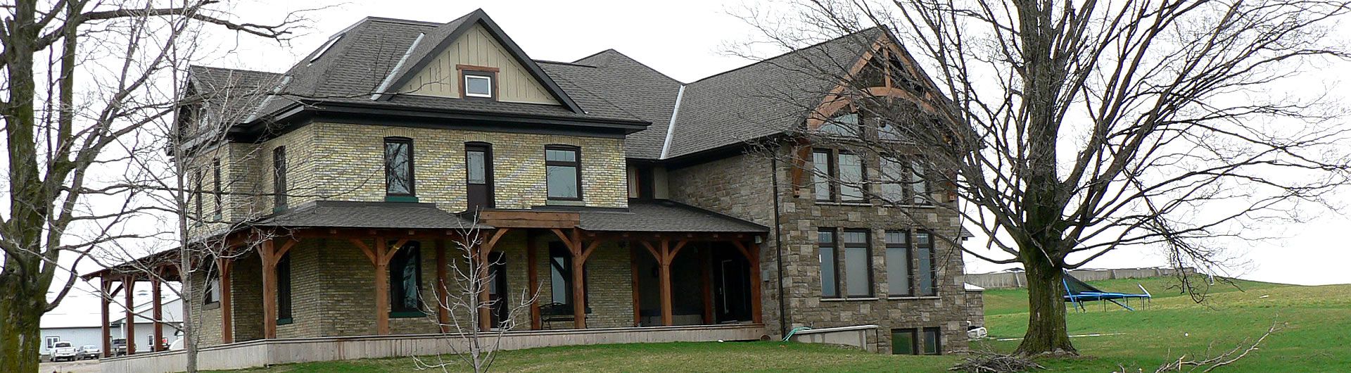 Custom addition to farm house