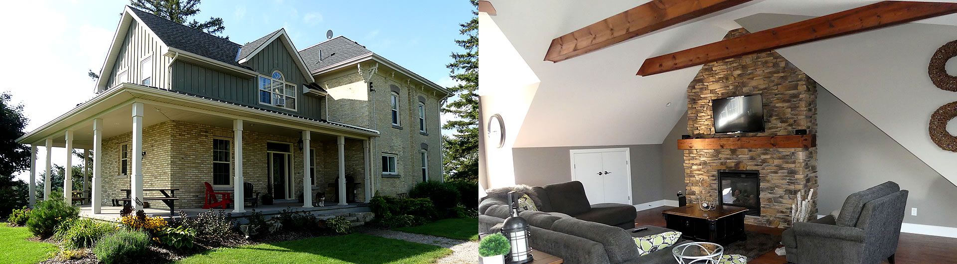 Reno exterior and interior